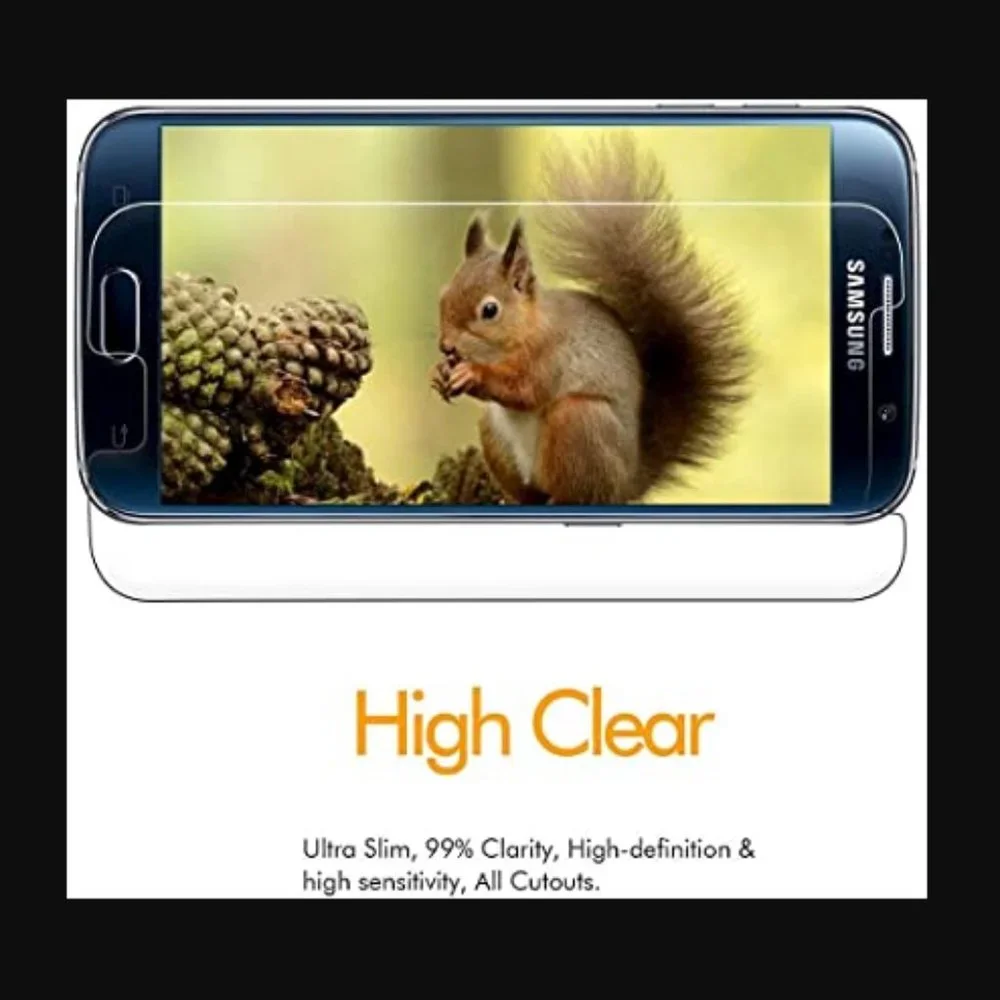 5 Pack Galaxy S7 Active Tempered Glass Screen Protector NWT